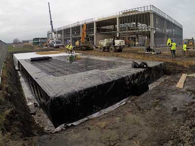 RAINBOX 3S installation at CEF, Durham