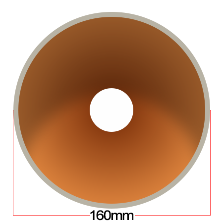 An illustration of a combined drainage system from a house.