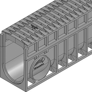 RECYFIX MONOTEC D400 channel drain