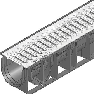 RECYFIX Standard 100 A15 channel drain.