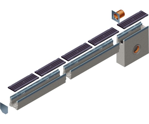 Cross section diagram of FASERFIX KS