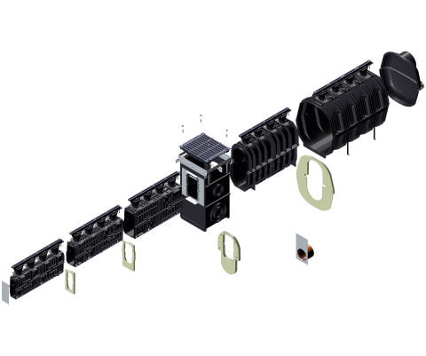 Cross section diagram of RECYFIX HICAP.