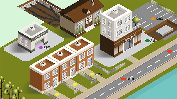 Manholes and where to put them.