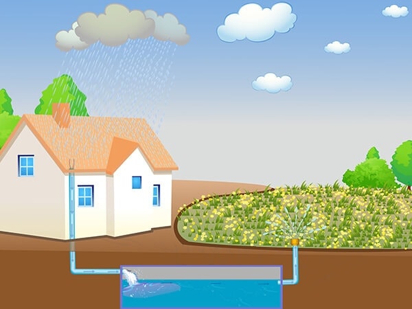 How rainwater harvesting works