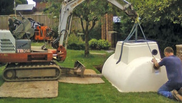 Sewage Treatment Plant Installation.