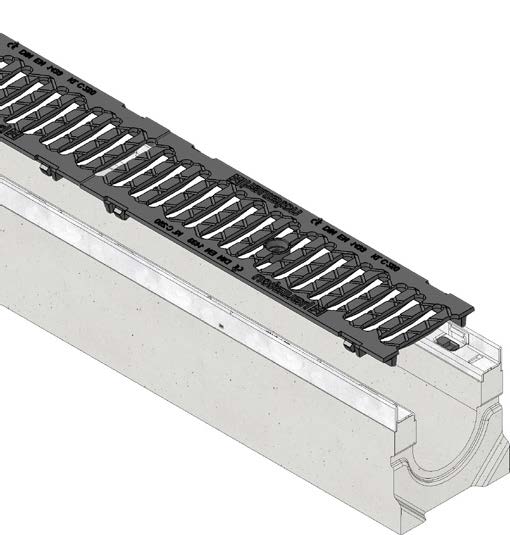 FASERFIX KS 100 channel with F900 grating