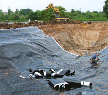 Sports geotextile